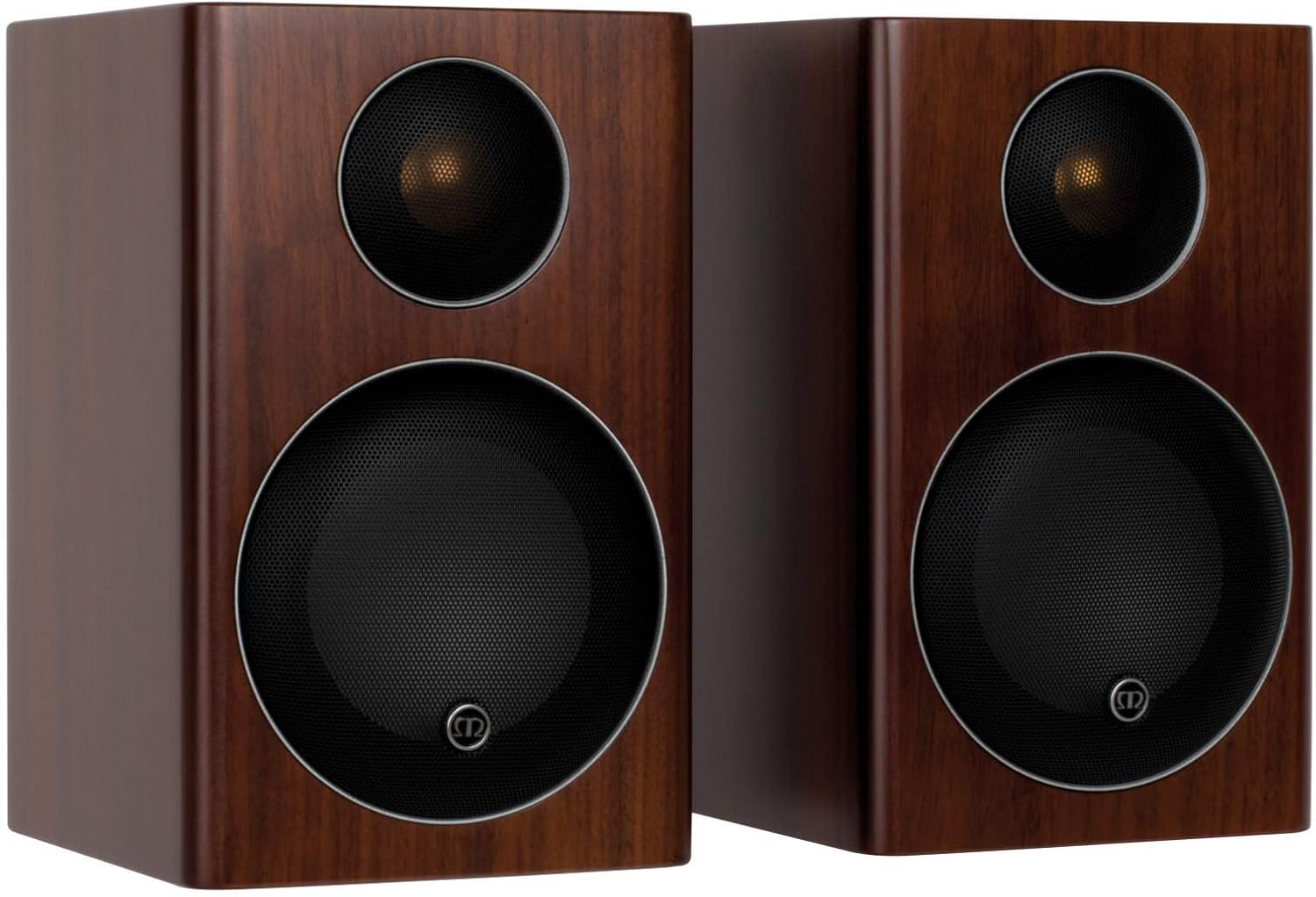 Monitor Audio Radius 90 Bookshelf Speakers Pair (Walnut Veneer