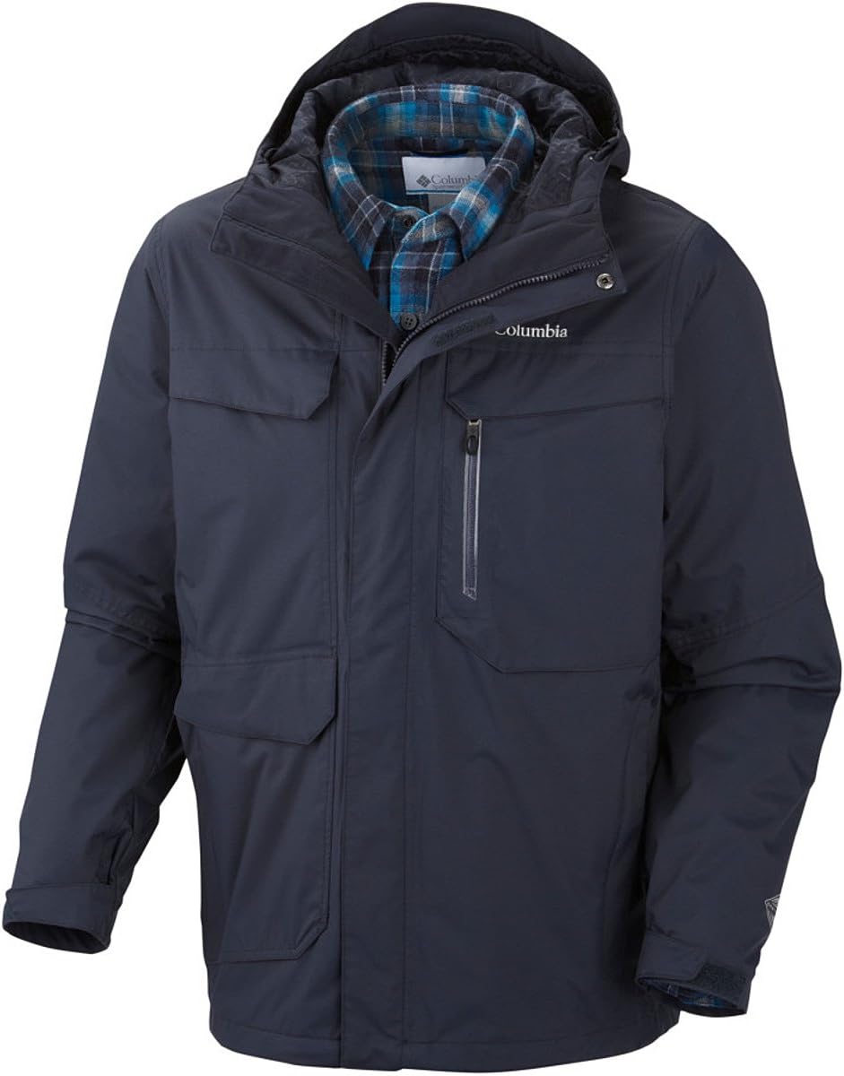 Columbia Men's Back To Hells Mountain Interchange Jacket