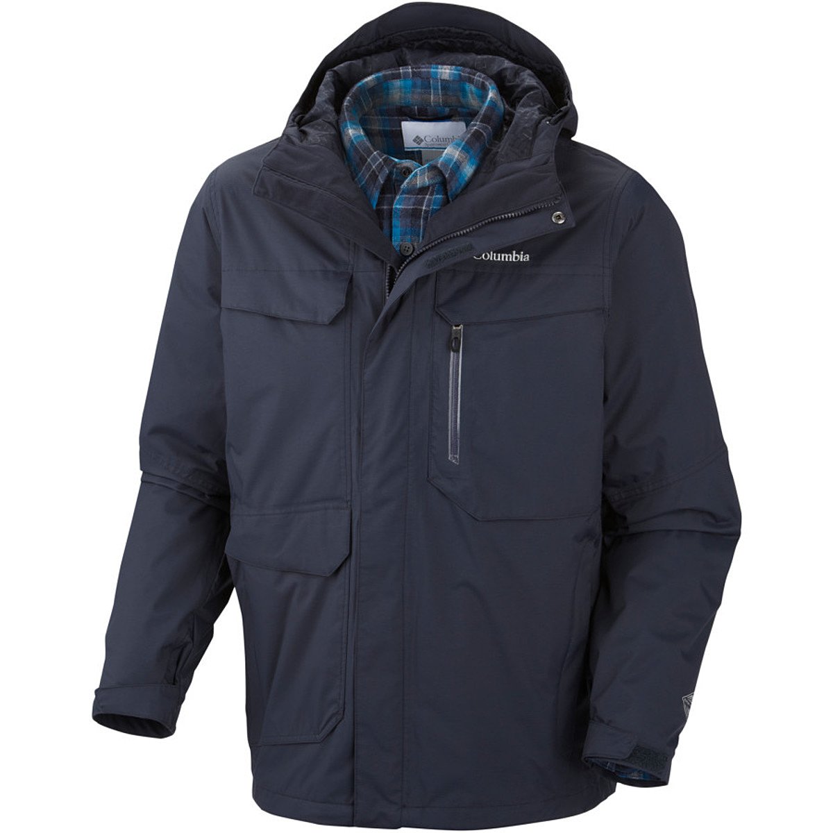 Columbiasportswear Mens Back To Hells Mountain Interchange Jacket