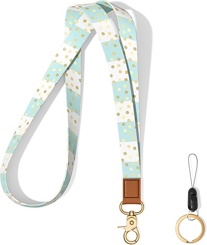 Miniatura 99 de Llavero con cordón para el cuello, correa de cordón larga para mujeres y hombres, llaves de automóvil, insignias de identificación, tarjeta