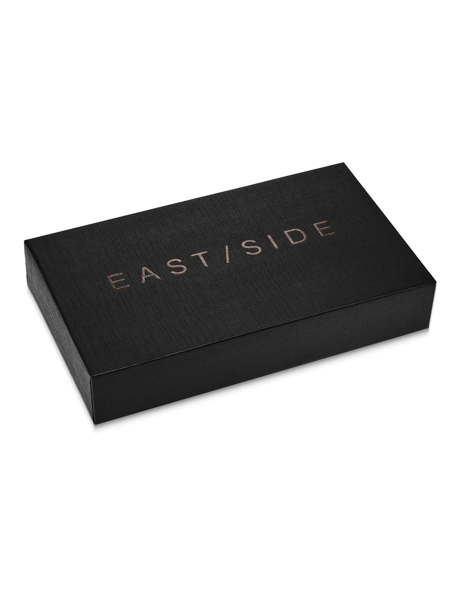 Eastside Damen Uhr Roségold mit Echtleder Armband Schwarz 3 ATM Quarzwerk | analog,Mineralglas,Strichindizes,Schwert-Zeiger,Armbanduhr,Fashionuhr,10080023