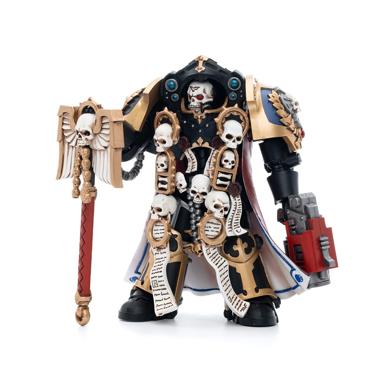 (CN) Warhammer 40k 1/18 Ultramarine Terminator Chaplain Brother Vanius 12cm Figure