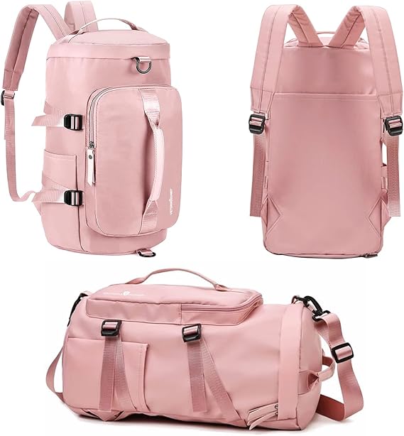 Victoriatourist Gym Bag Backpack for Women Men, Travel Duffel Bag