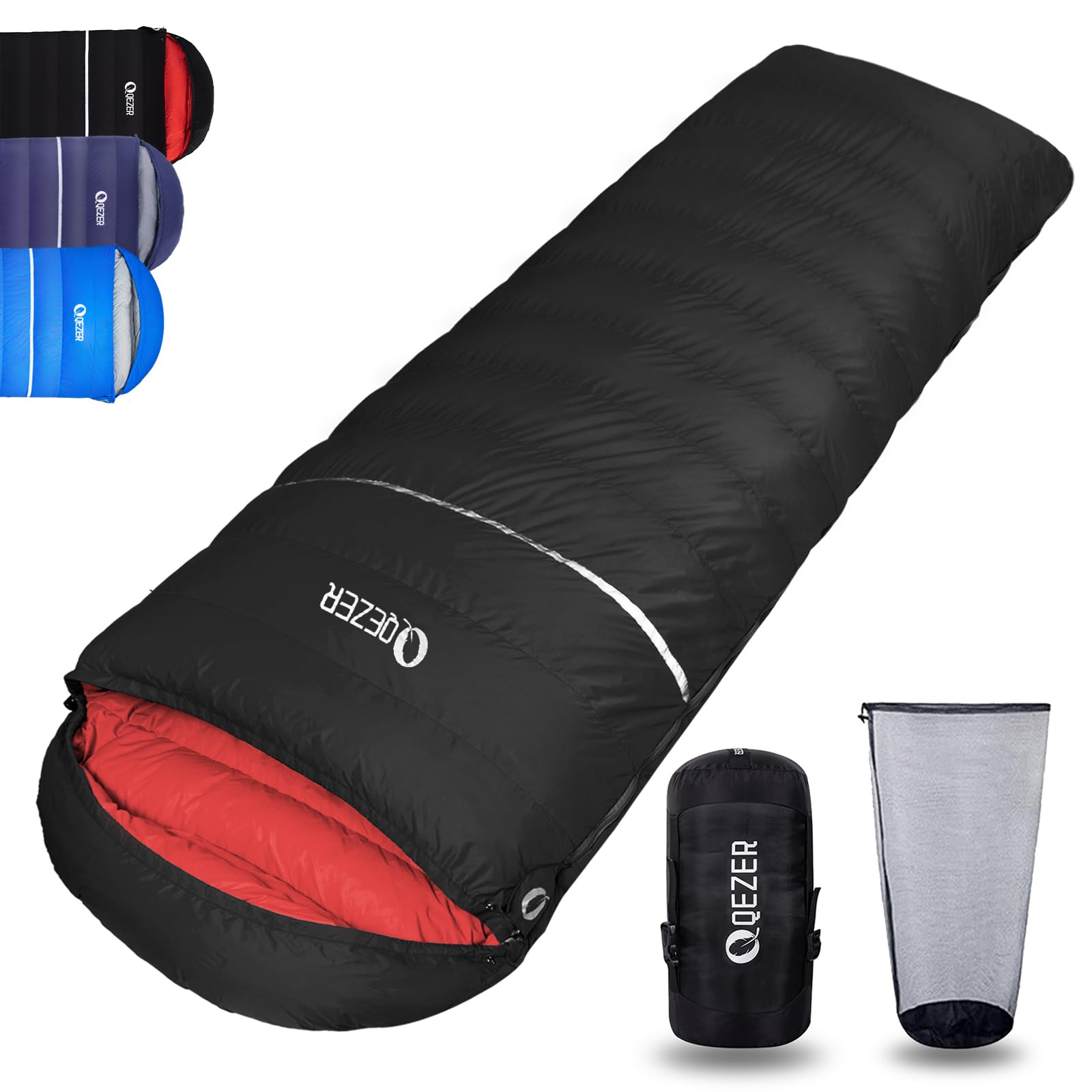 Sponsored Ad – Down Sleeping Bag,Lightweight Rectangular Winter Sleeping Bag [1180g/1860g] for Adults and Kids 4 Season Camping, Hiking,Warehouse and Moutaineering Outdoor