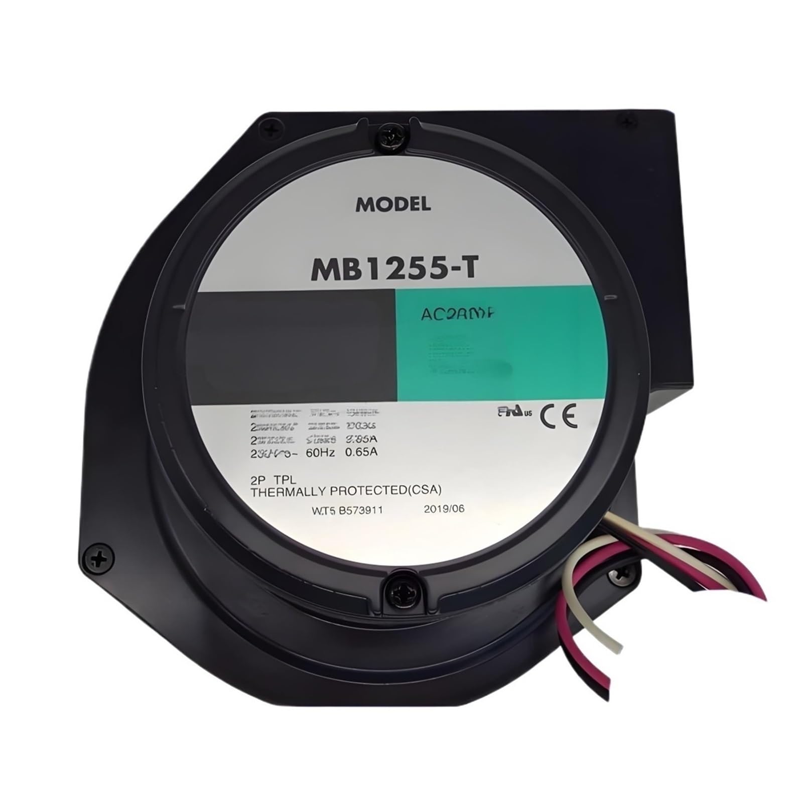 YMUGUEGH MB1255-T 220V AC Cooling Fan