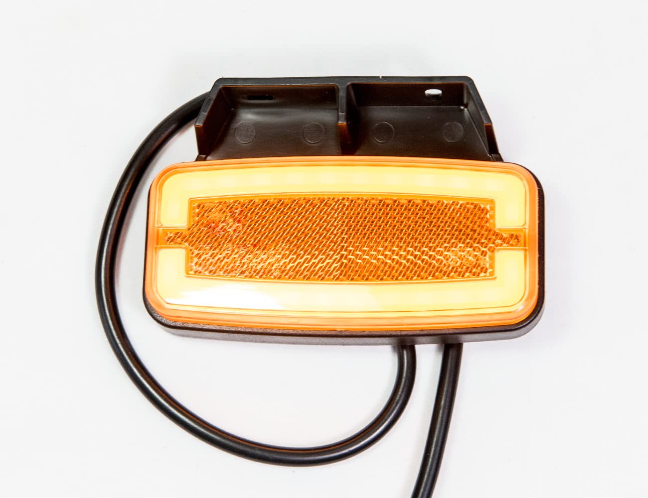 Luces de posición remolque LED 12V 24V NEON - luz de posición - luces de posición naranja - juego económico luz de posición 2 piezas - luces de gálibo para autobús, camión, coche, caravana