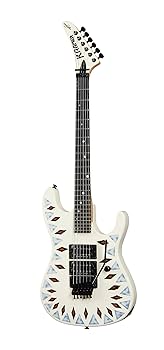 Kramer Night Swan Electric Guitar - Aztec Marble Graphic