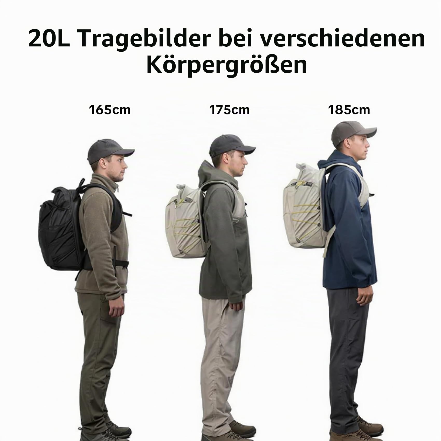 PGYTECH OnePro Ultralight Outdoor Wasserdichter Kamerarucksack 20L, Schwarz | AirFoam Tragesystem, Schnellzugriff, 14 Zoll Laptopfach, Leichte Fotorucksack für DSLR/Drohnen/Systemkameras