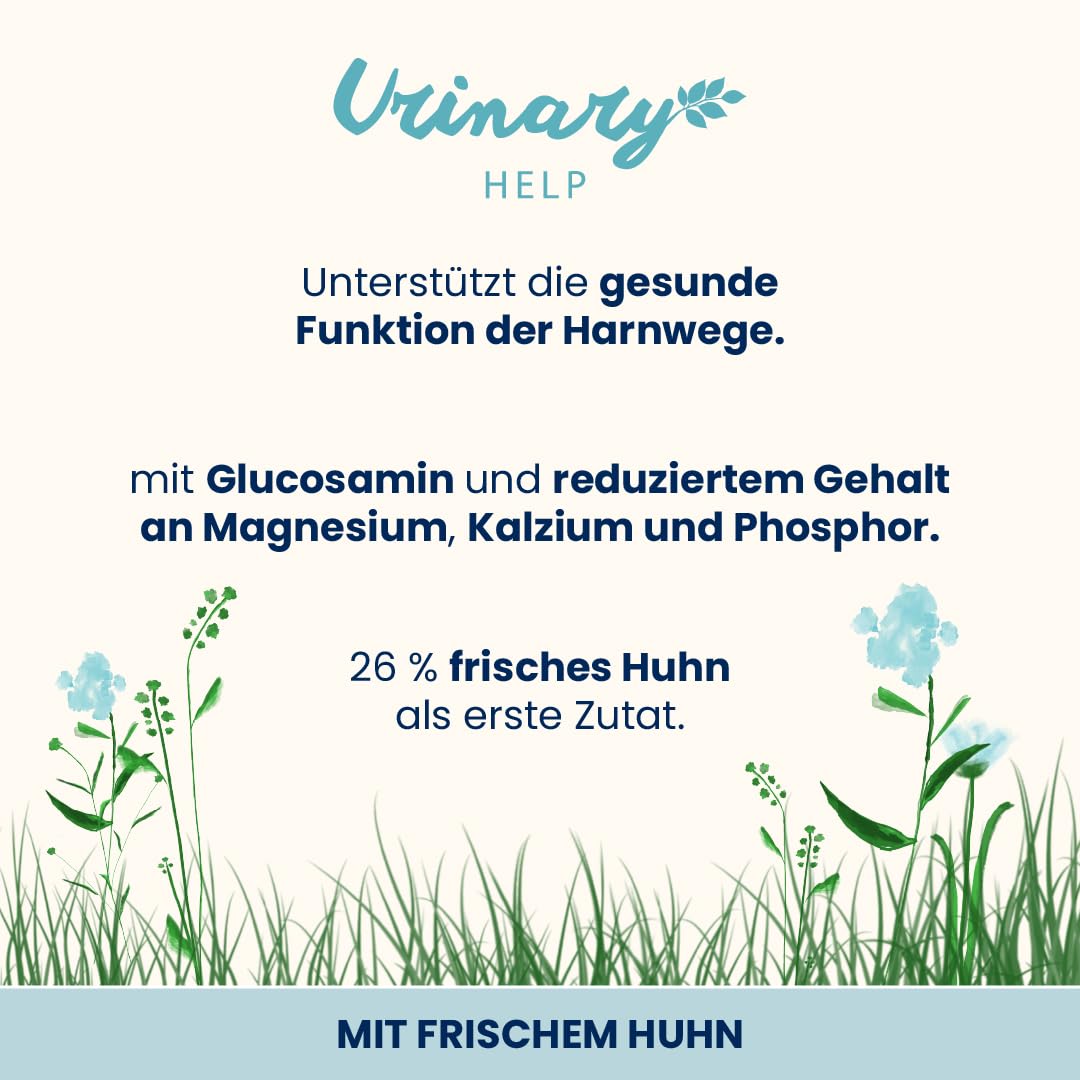 Almo Nature Urinary Help - Katzen-Trockenfutter mit Frischem Huhn - Unterstützung des Harnsystems mit Glucosamin und Reduzierten Gehalten an Magnesium, Kalzium und Phosphor - 2kg Beutel