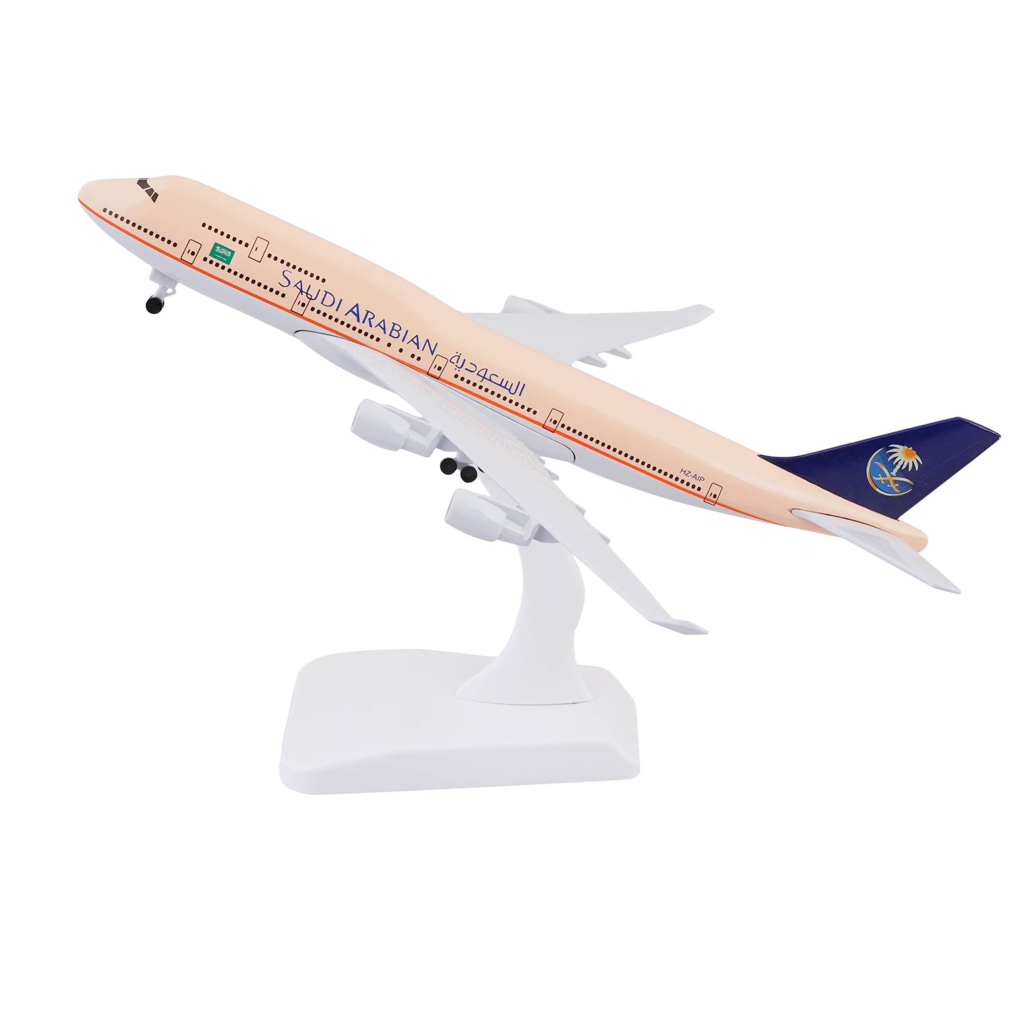 Sage Square Saudi Arabia 20cm | Detailed Diecast Plane Model | Home Décor| Gift for Aviation Lovers|Enthusiast Gift| Collectible Model | Desk Ornament|