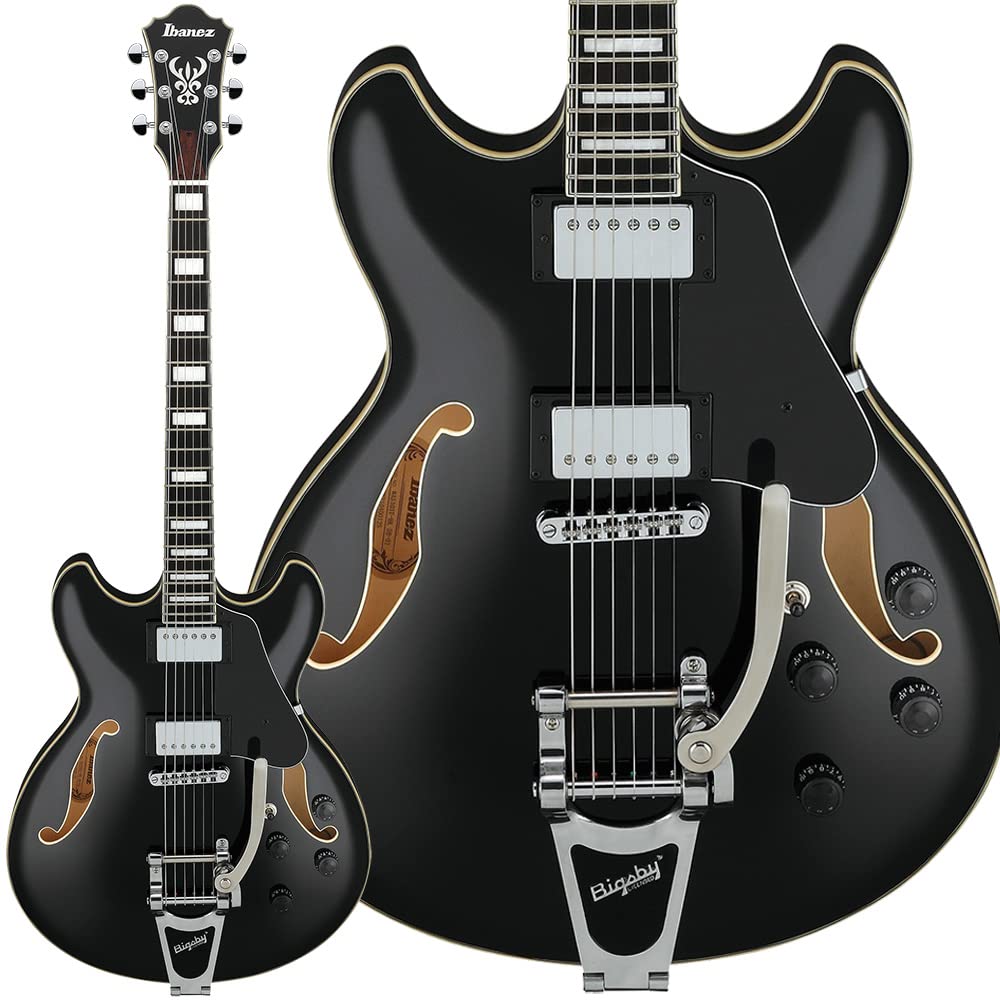 Amazon | Ibanez AS103T Black セミアコギター 島村楽器