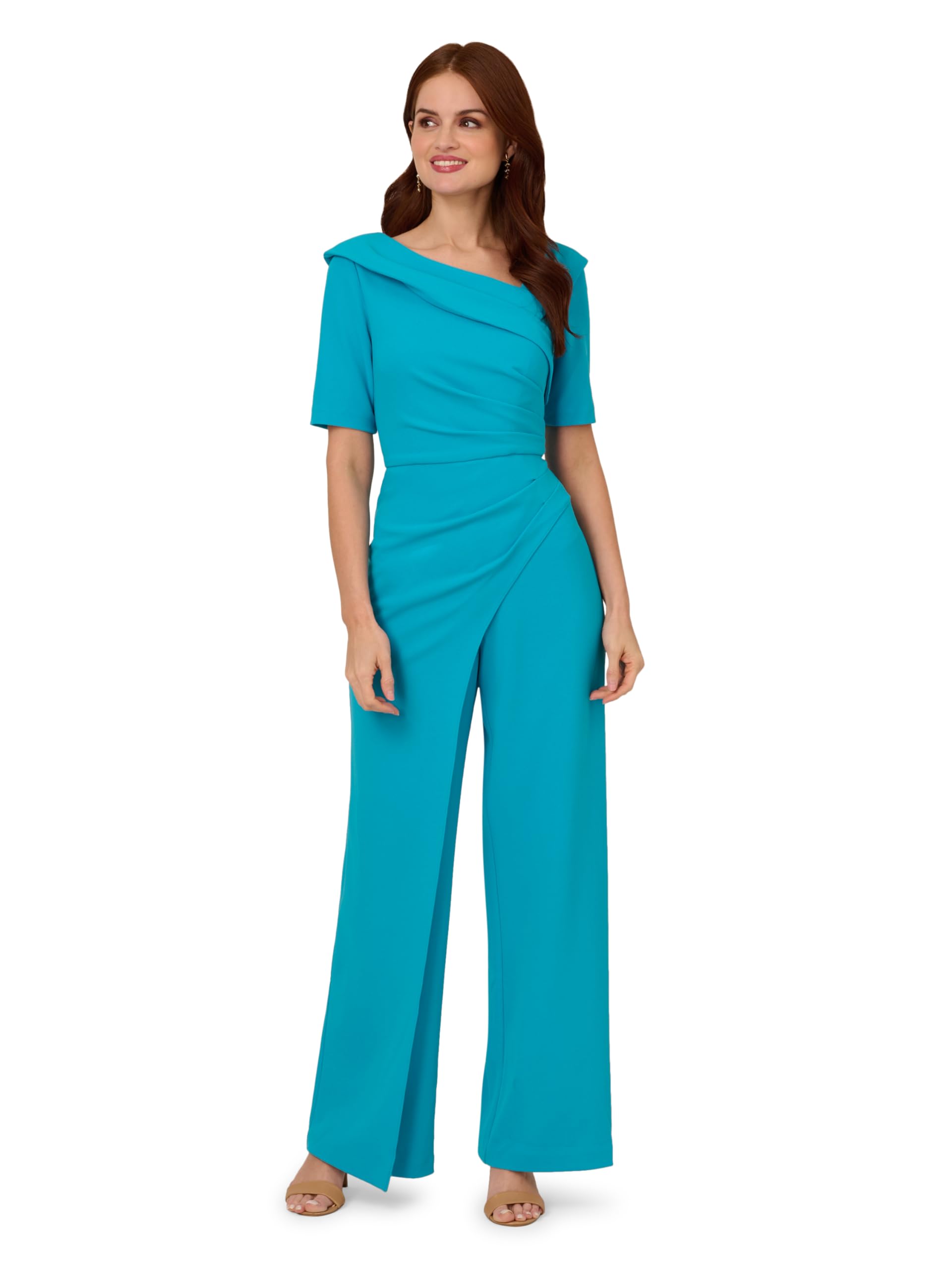 Adrianna Papell Knit Crepe Jumpsuit