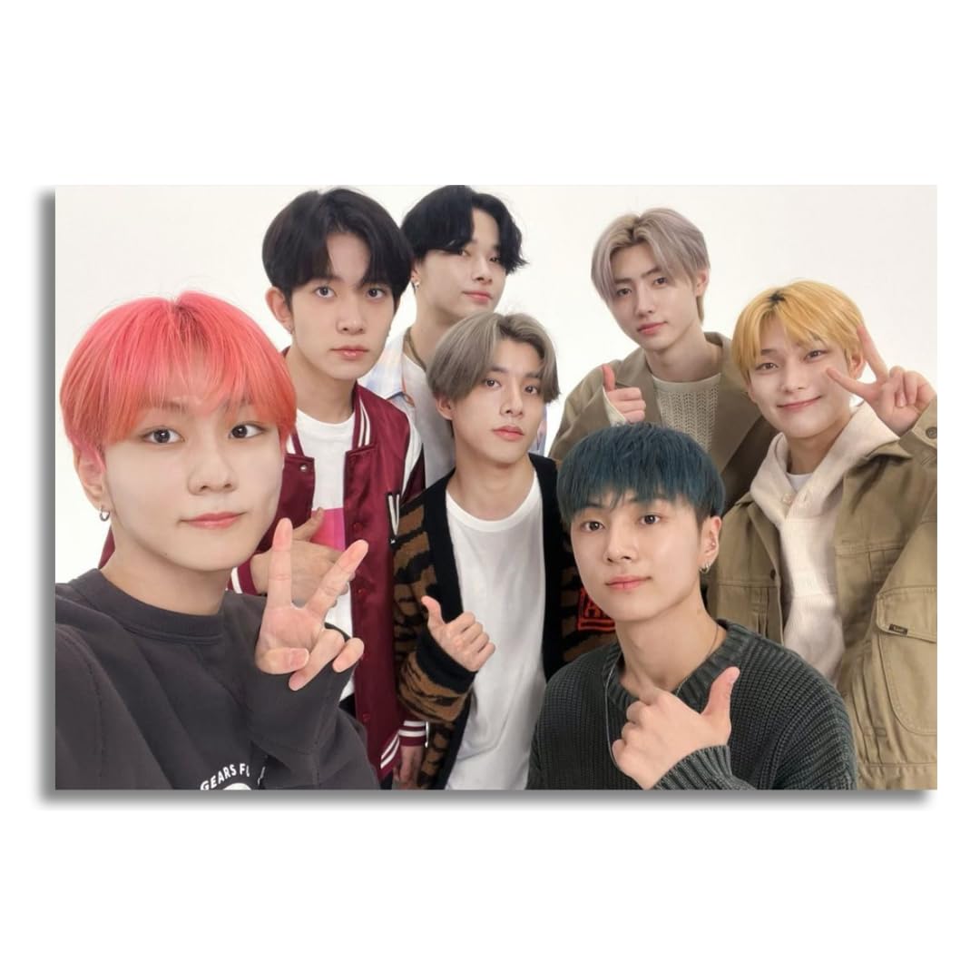ENHYPEN | K Pop Posters for Wall | Idol Group | 400 GSM | Gloss