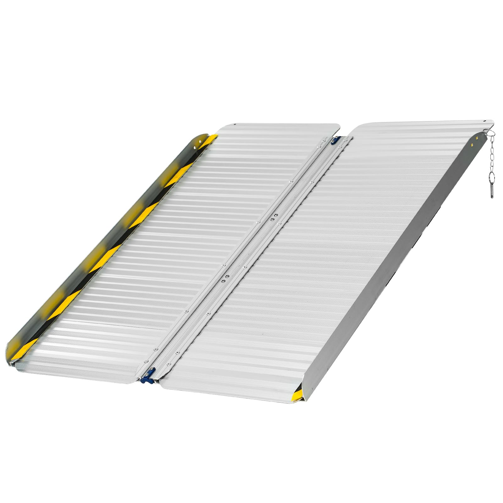 VOCIC CP32 Rampa plegable para silla de ruedas, 90 cm, para escaleras | Rampa de aluminio duradera hasta 300 kg para silla de ruedas, 76 cm, extraancha, ligera, adecuada para el hogar y el coche