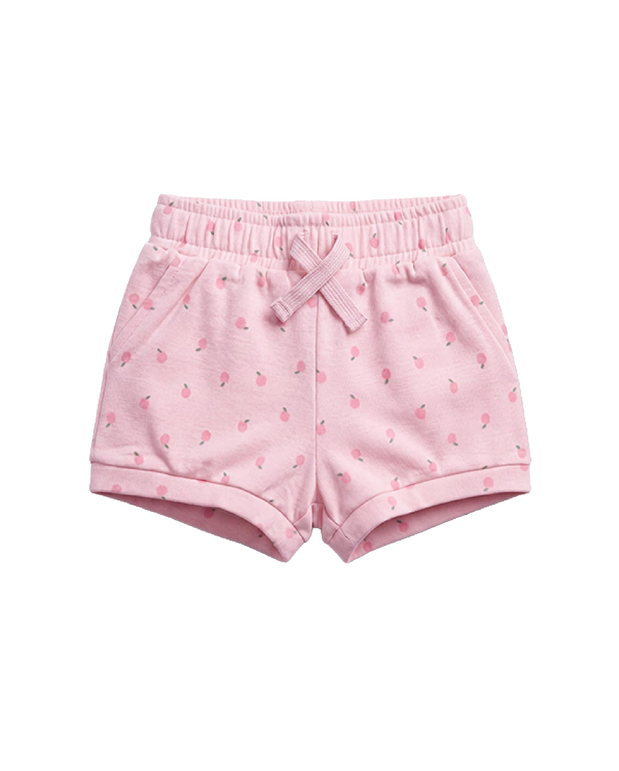 Baby Girl Cotton Pull-On Shorts in Ice-Cream Print | Baby Shorts-image-31