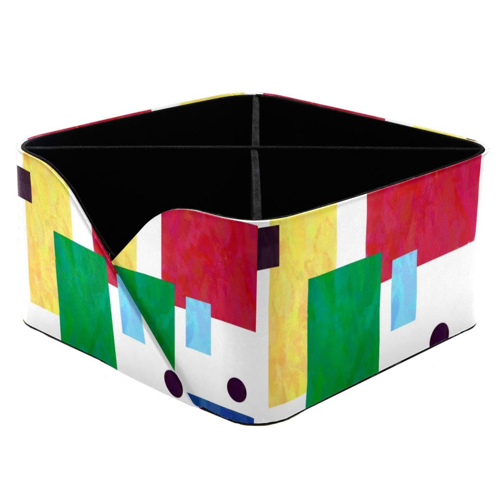 Boîte de rangement motif géométrique pour éliminer le désordre quotidien