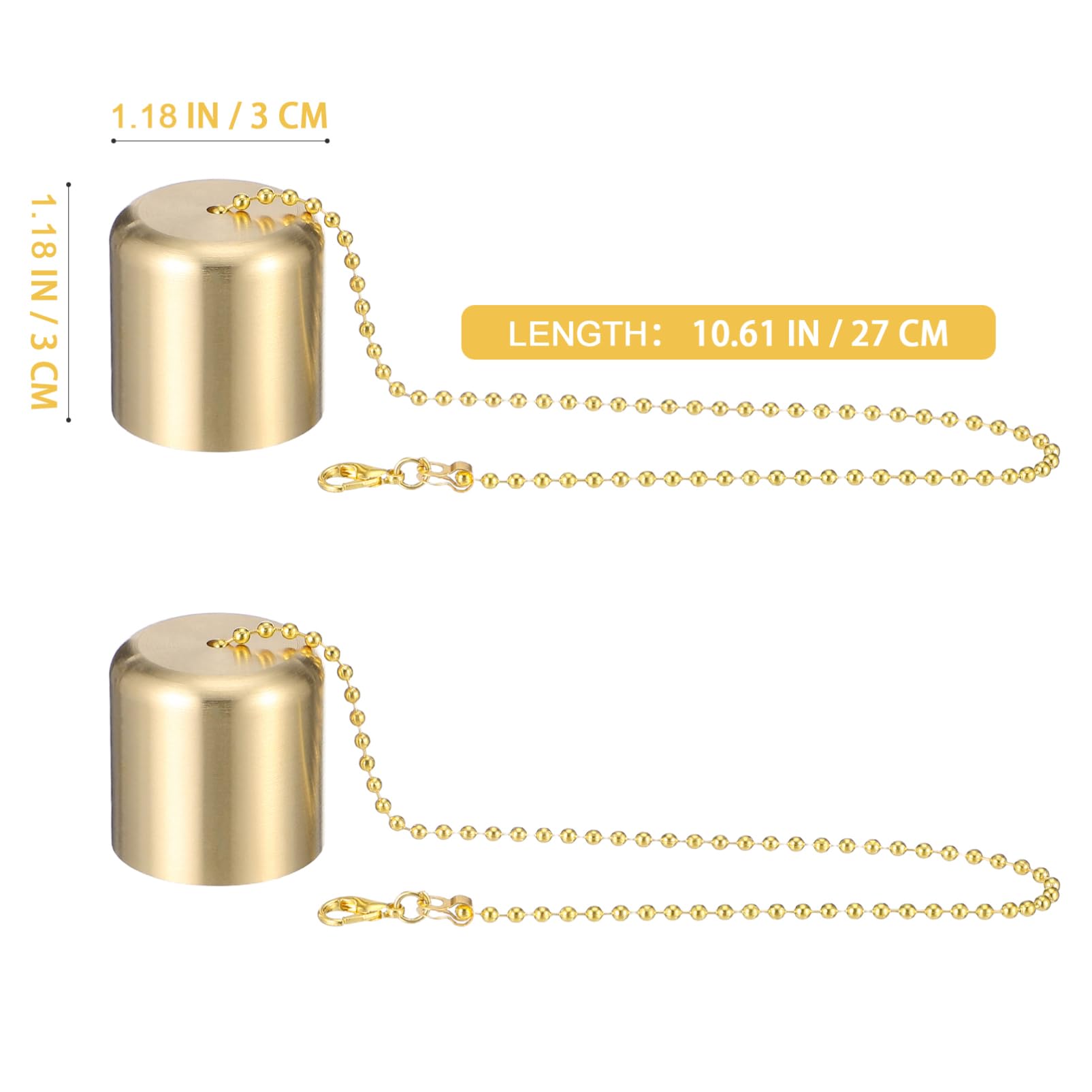 OUNONA 2Pcs Candle Snuffer Covers Small Metal Extinguishers for Scented Candles Unique Wick Caps Snuffer Tool for Home Use and