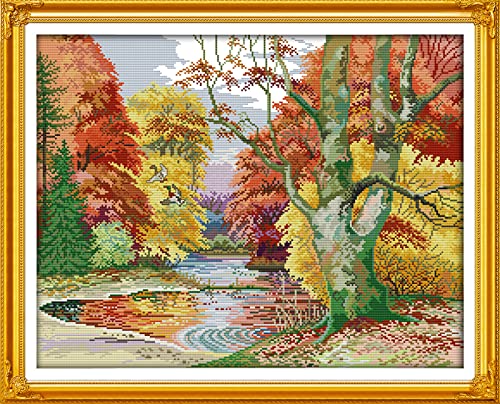 Kit peinture strass cristal arbres de ruisseau idée cadeau amusant adultes