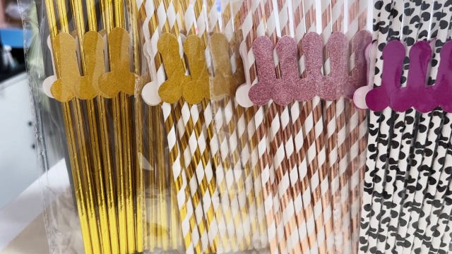 20 Pitillos Desechables de Papel 7.7 pulg miniatura 7