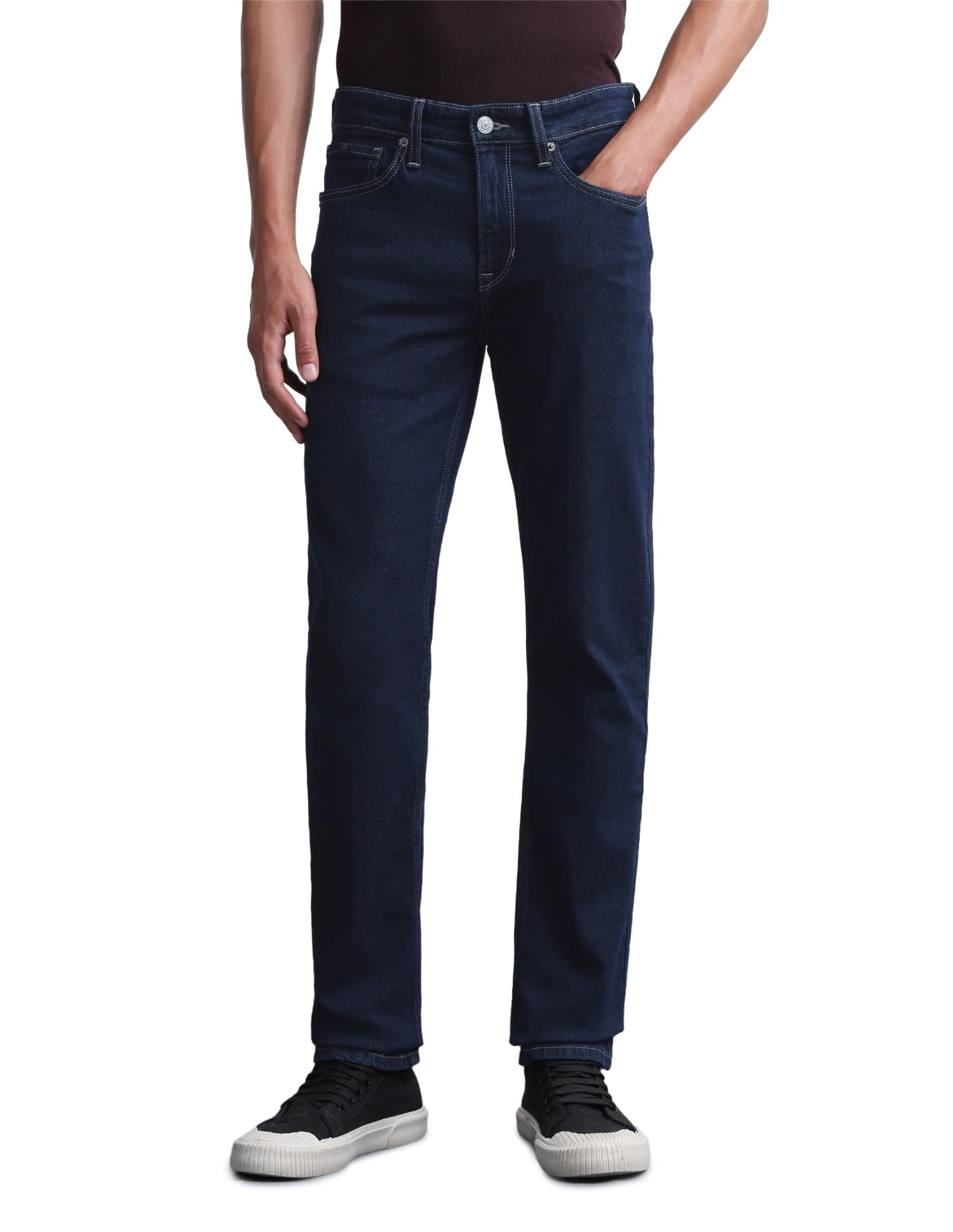 flying machine Men's Freddie Slim Straight fit Rinsed Jeans-picture-10