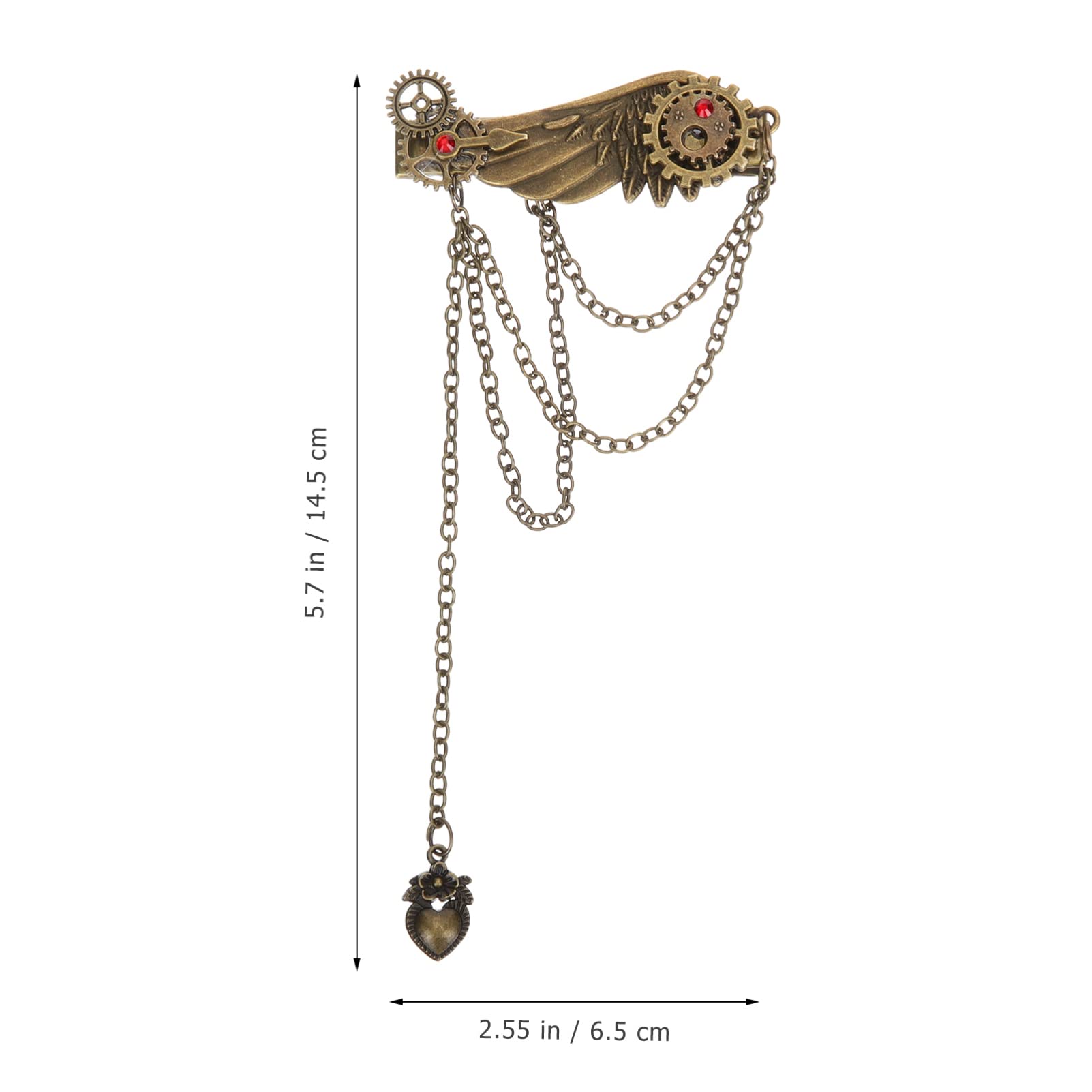 ヴィンテージ バレッタ Amazon | LALAFINA ヴィンテージヘアクリップバレッタパンク