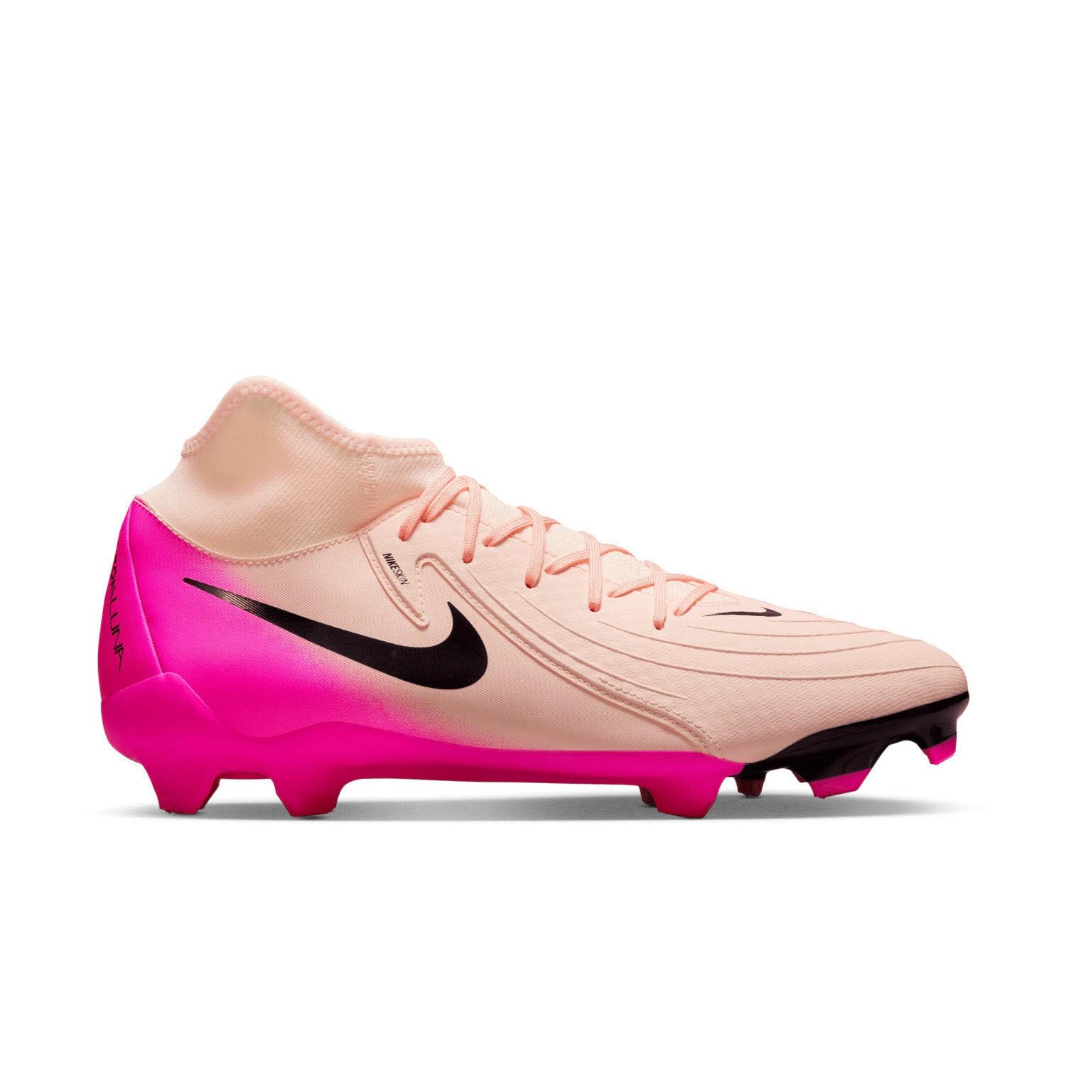 Nike Mężczyźni Phantom Luna II Academy FG/MG Buty do piłki nożnej Crimson Tint/Black/Pink Blast 42.5