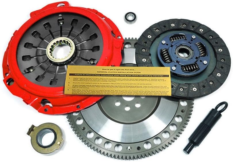 EFT Stage 1 Clutch kit & Flywheel for 2002-2005 Subaru Impreza WRX 2.0L Turbo EJ205 Engine - Enhanced Performance & Smooth Engagement - Precise Fitment - Durable - 12 Month Warranty