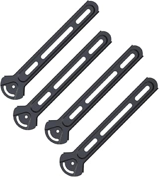 VESA Conversion Plate, 0.1 inch 3 mm Steel Plate Monitor Arm Mount Kit, VESA Adapter 300X300/400X400/300X200/200X200 mm, VESA Conversion Plate for TV Monitors International Standard