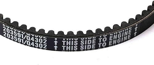 Miniatura 7 de 3 correas de transmisión Go Kart para Yerf Dog Q43103W Q43203W  Manco 203591 203591A 203591B 203591C  Kartco 7655  Rotary 10052 Comet 30 Series Go