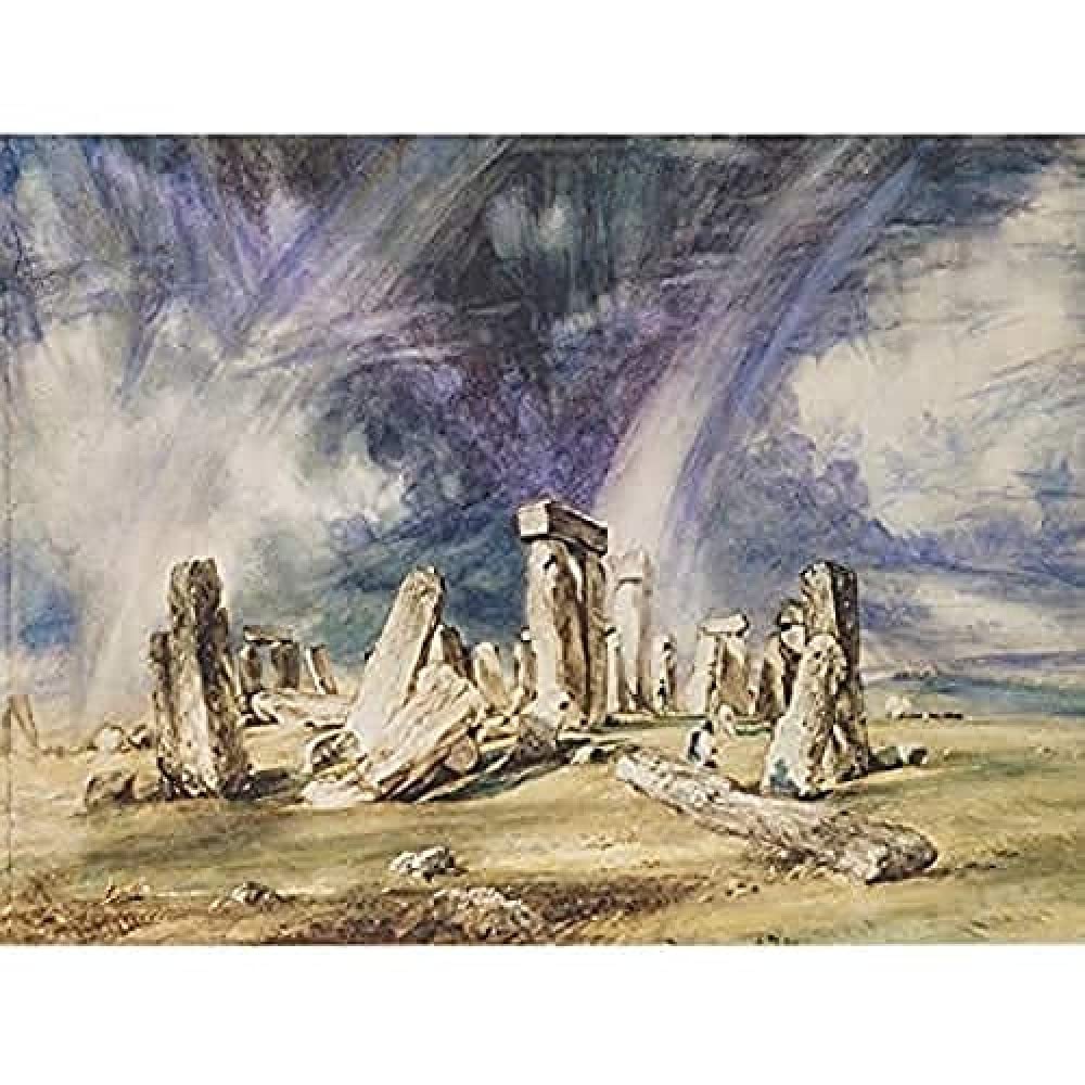 John Constable Stonehenge Art Print Canvas Premium Wall Decor Poster Mural