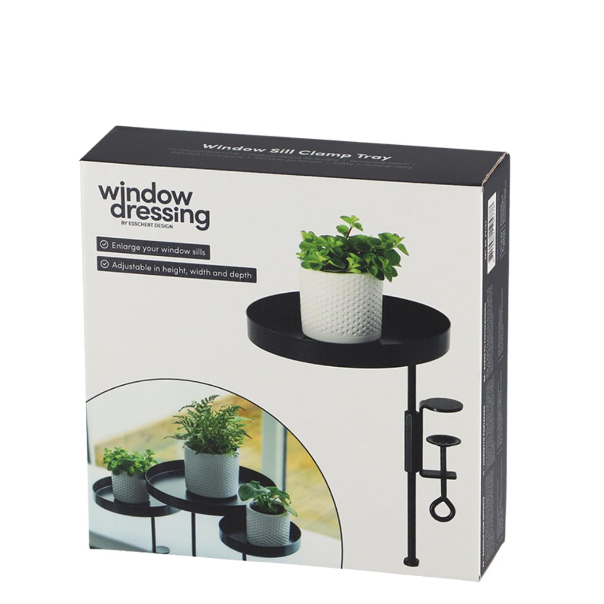 window dressing esschert design sill holder, round, black, diameter 18 cm, metal Garden Shirt Size:L WNN_PRODUCT:PNP Farm Rio Embroidered Open-Back Roman blinds