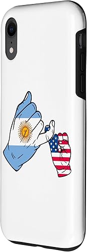 Miniatura 2 de iPhone XR Parent and child Argentina USA family Case