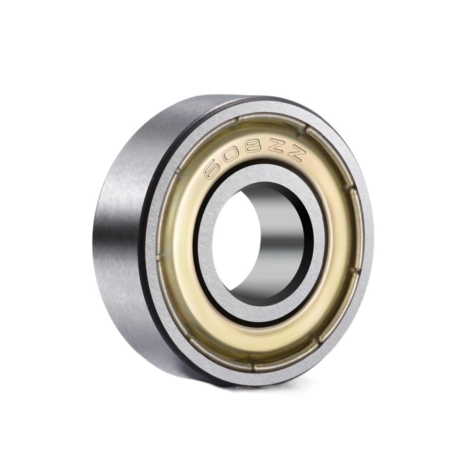 IEUMJNAT Bimetal Seal Shield Micro deep Groove Bearing 3pc 608ZZ 8x22x7mm Deep Ball Miniature Bearings Chrome Steel