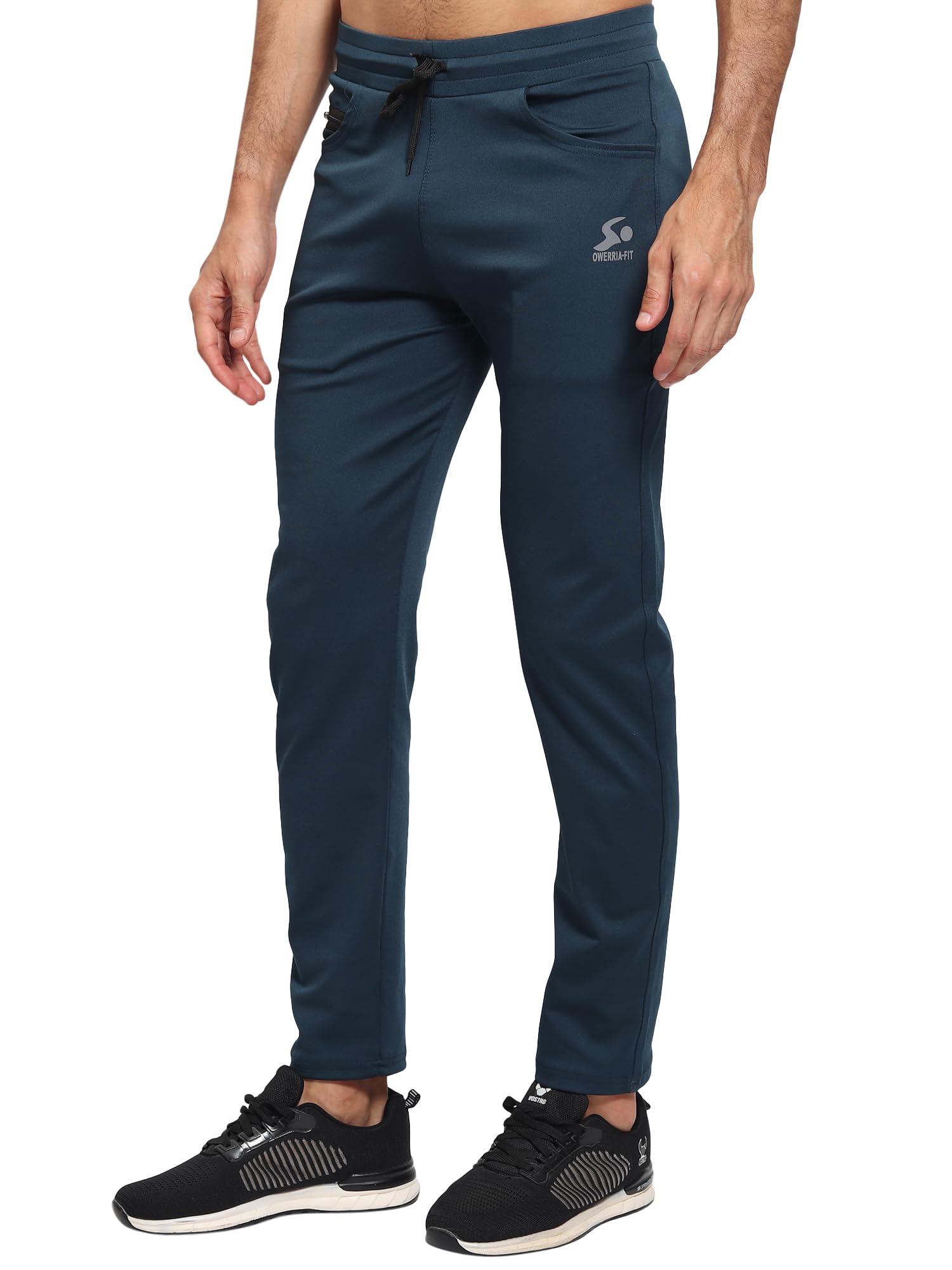 owerria fit Forway-Polyster Lycra Track Pants Regular Fit Front D-Pocket with Mobile Pocket-picture-51