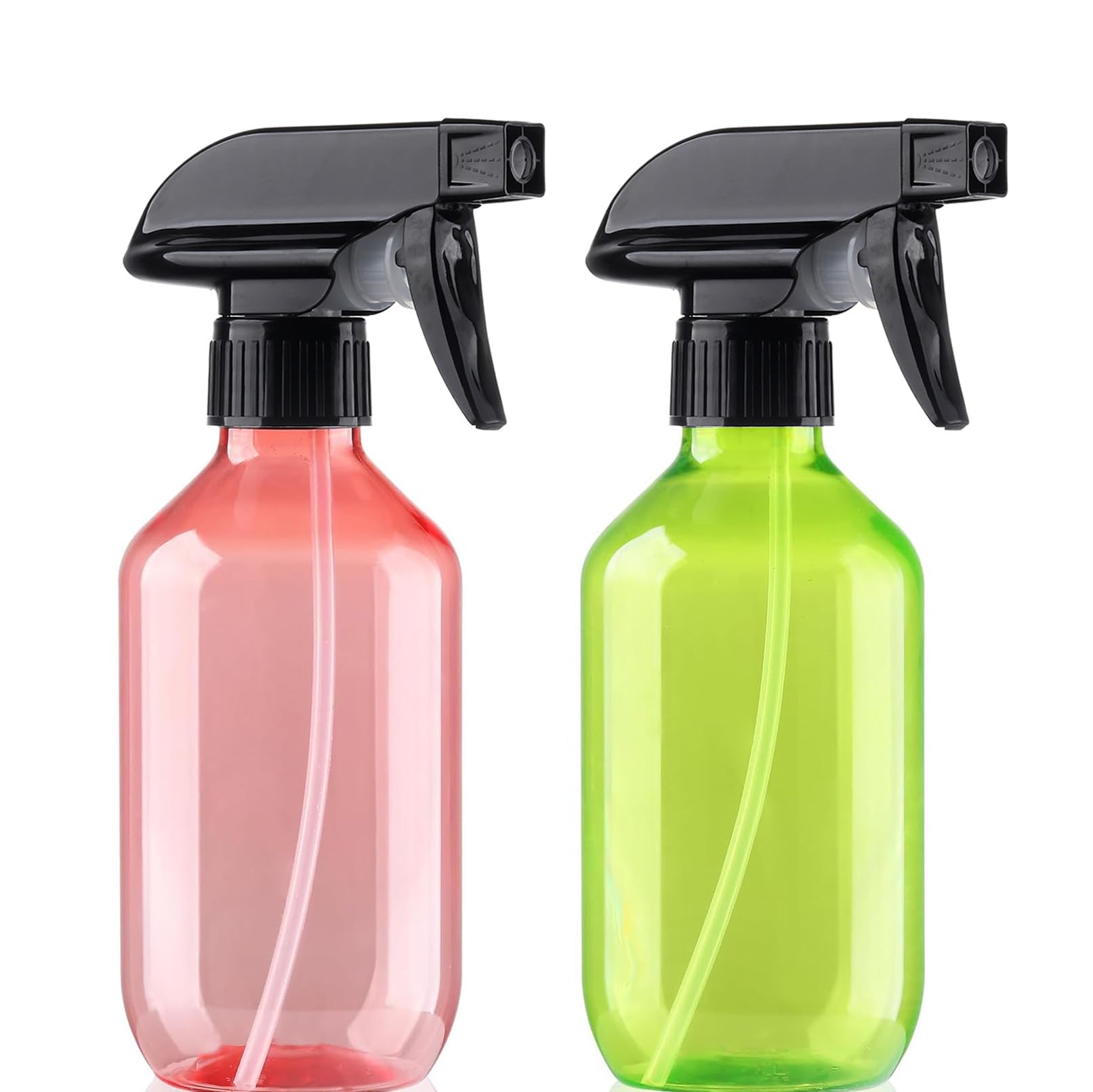 Teyssor Spray Bottles Water Spray Bottle - BPA Free - 10 oz/300 ml Plastic Refillable Containers Fine Mist Small Spray Bottle with Adjustable Nozzle for Hair, Cooking, Cleaning