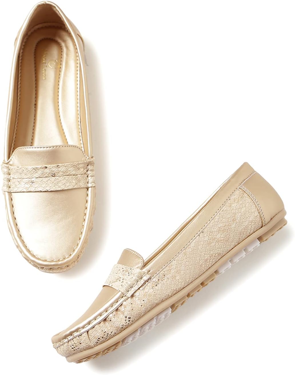 Women Comfortable Slip On Flat Loafer Ballet; Casual and Formal Footwear