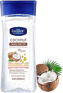 Coconut Body Oil for Women - Essential Oil for Body & Face - Natural Mas...