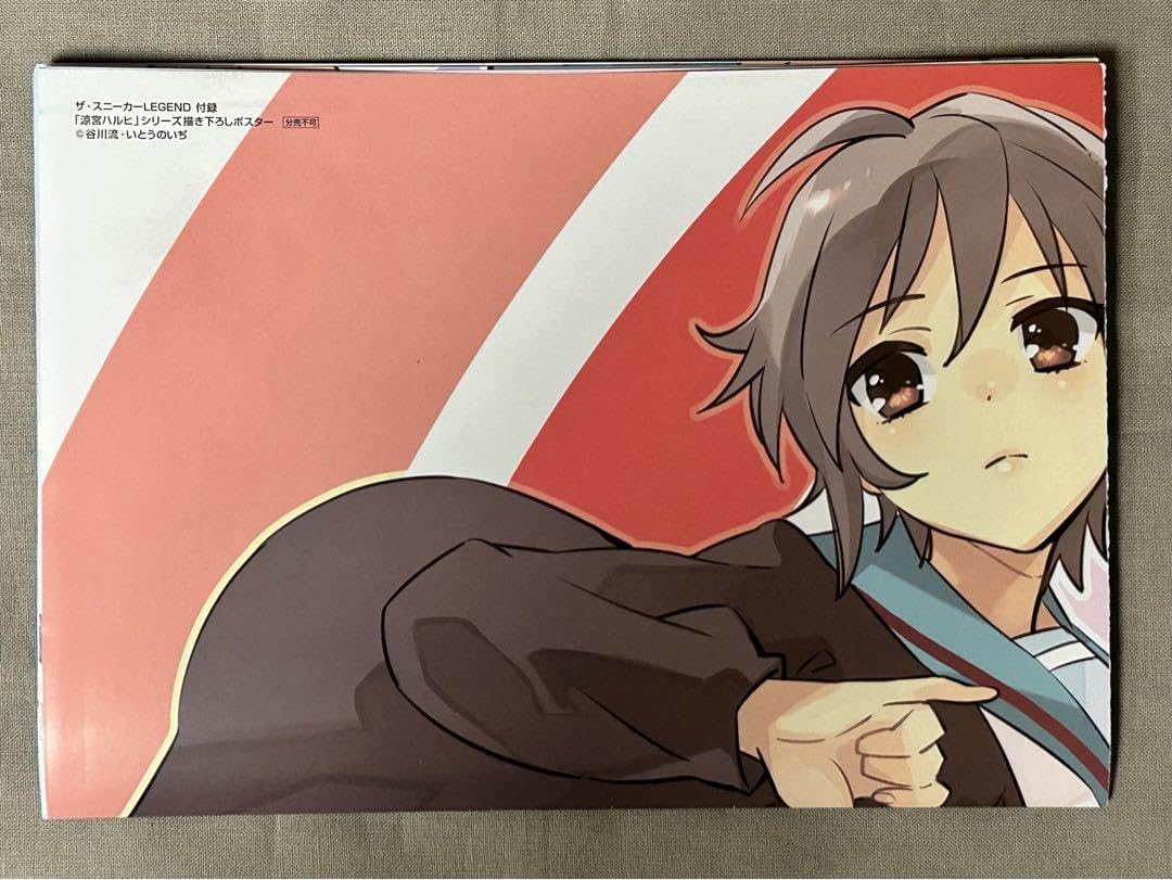 Amazon.co.jp: 涼宮ハルヒの憂鬱 特典ビッグポストカード 付録ポスター