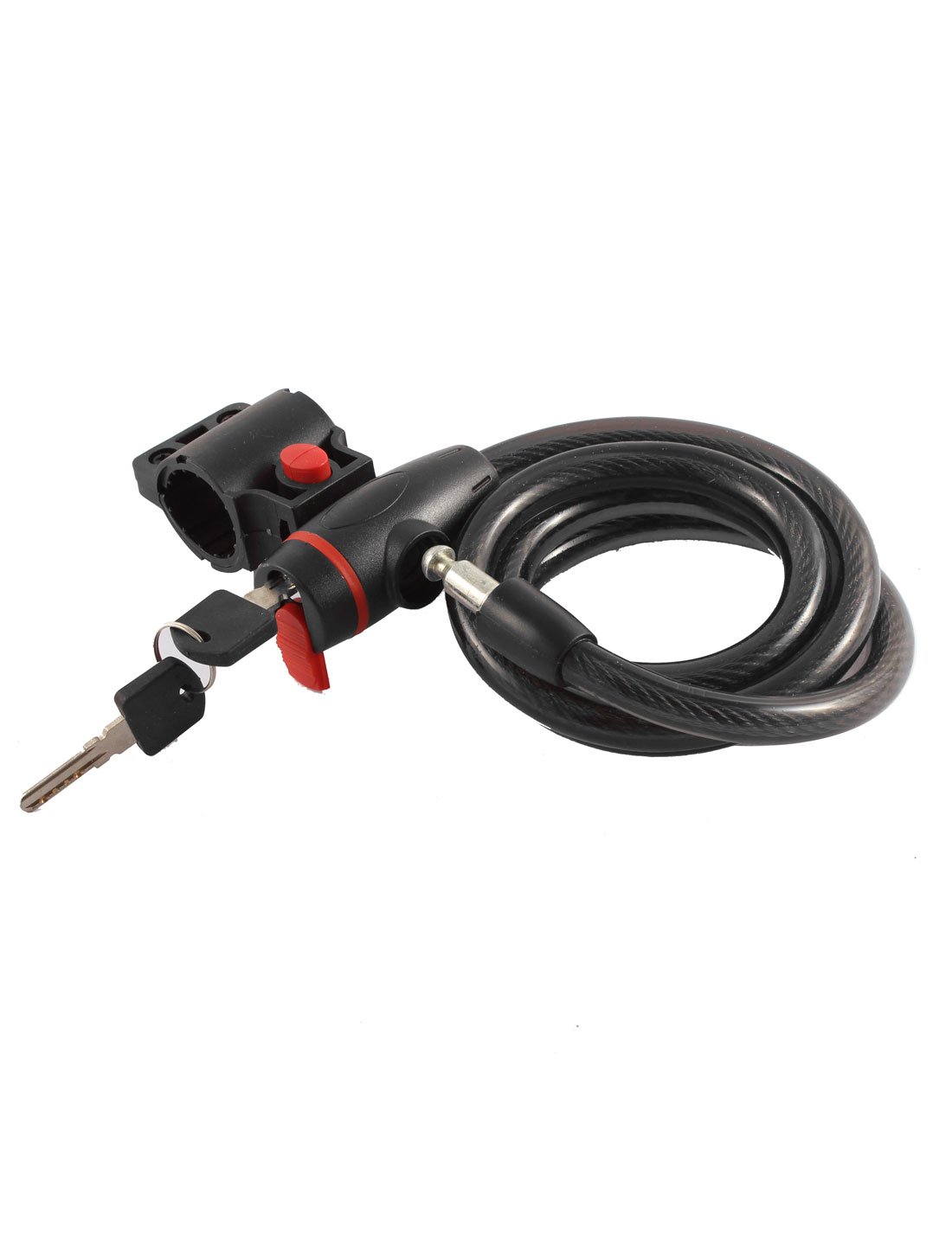 Aexit 2 Pcs Bike Locks Motorcycle Scooter Bike Bicycle Security U Shaped Lock Shackle U-Locks w Keys