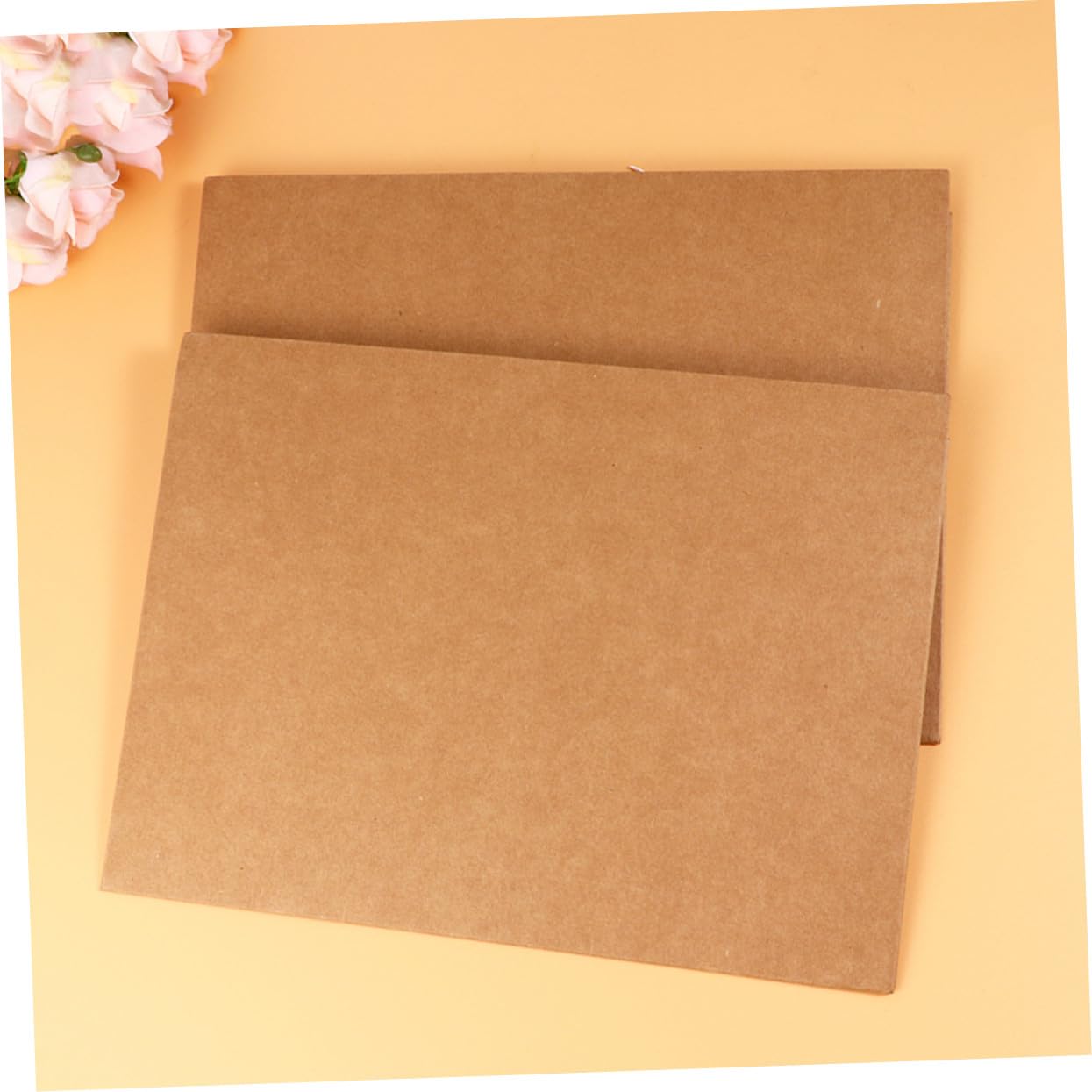 10 pièces Lot de Pochettes Papier Kraft Épaisses avec Boucle Sacs de Rangement Robustes pour Documents Chemises sans Texte pour Classement et Organisation