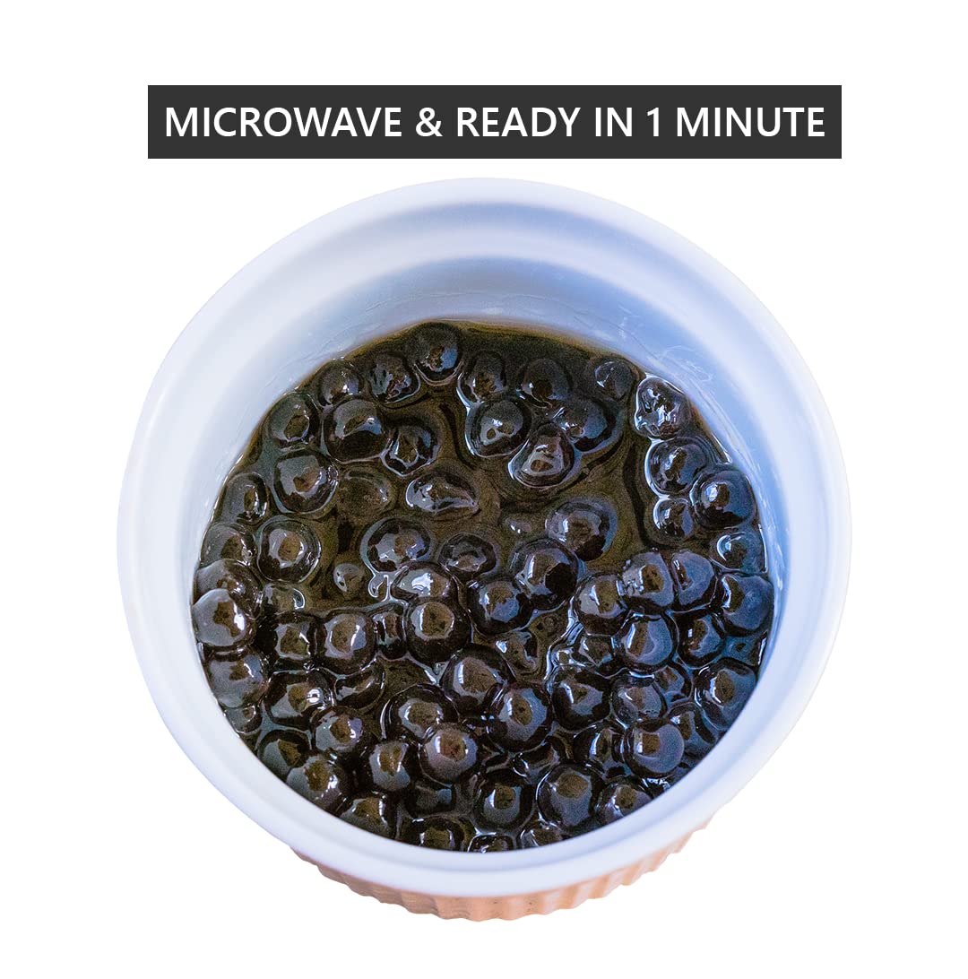 BOBA TEA KIT Bubble Tea Kit with pearls for bubble tea with INSTANT brown sugar boba, milk tea