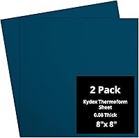 Vista 91 de Kydex Sheets - Solid Color DIY Kit for Crafting Holsters, Sheaths, and Mag Pouches - (8x8, 8x12, 12x12), Premium Thermoform Sheets - Thick, Durable