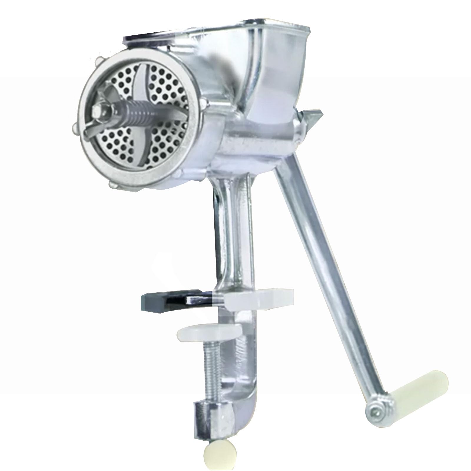 WQV Manual Pellet Mill, Feed Pellet Machine, Animal Pellet Maker Machine, Household Animal Feed Mill, Birds Pelleter with Five Pellet Plates for Animals Feed Processing