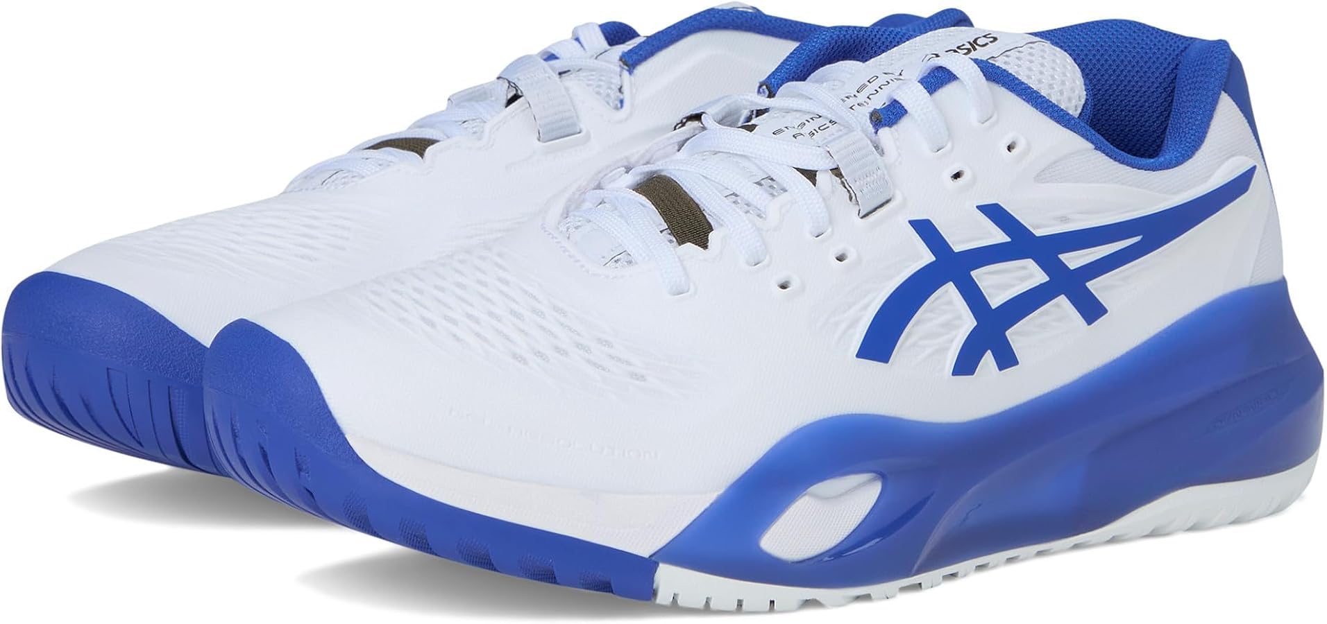 6日使用　GEL-RESOLUTION X　汚れあり　28cm Asics Gel Resolution X Men's (white) – Just Tennis