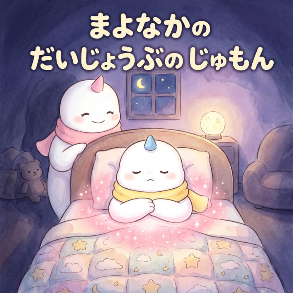まよなかの「だいじょうぶ」の じゅもん: 2～5歳向け 夜泣きと中途覚醒に寄り添う セルフソージング絵本
