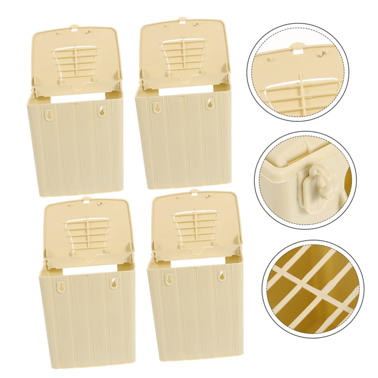 BESPORTBLE 5pezzi per per Allevamento Pappagalli Box per Nidificazione e Incubazione Casa per Design e Resistente