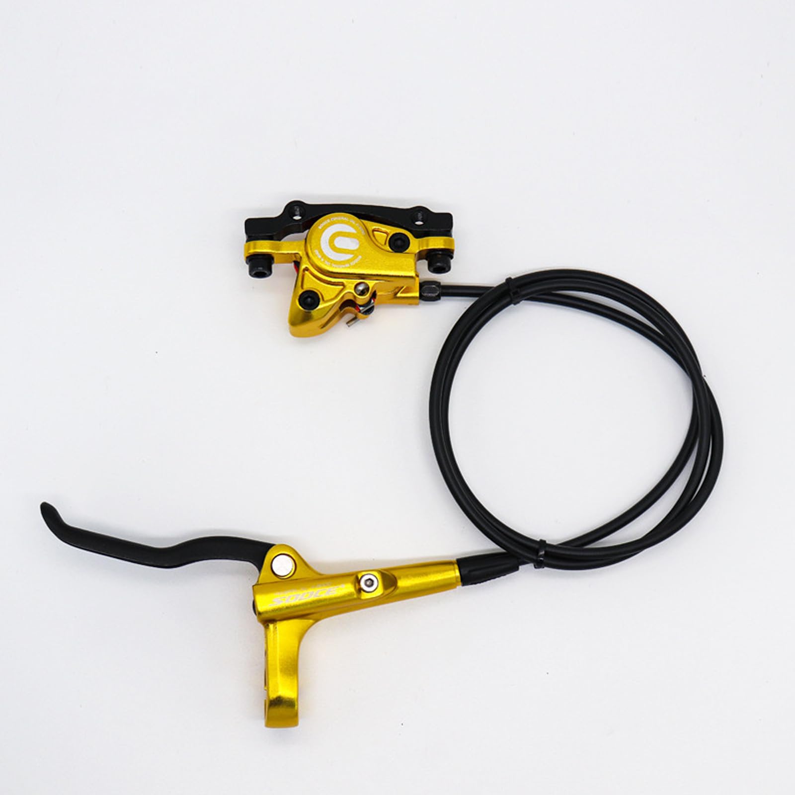 Mtb Front Hydraulic Disc Brakes Gold Aluminum Alloy Hydraulic