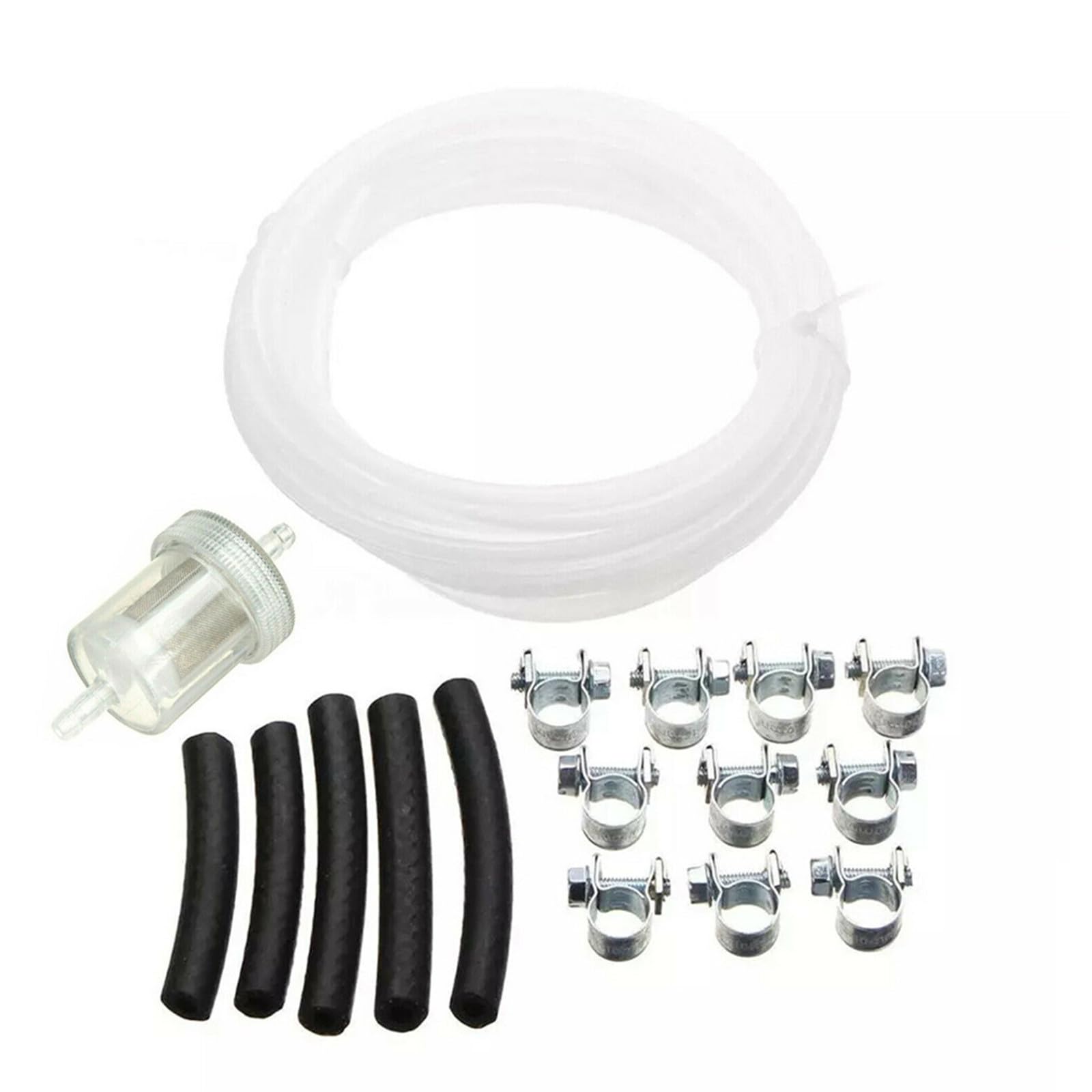 Car Heater Inline Fuel Filter Hose Clip Pipe Line Kit Replace Parking Heater Fuel Tanks Hose Clip Kits Parking Line Kit