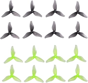 Gemfan Hurricane 2023S 3-Blade Props Single Holes for 1105 5500kv Brushless Motor RC Drone FPV Racing Toothpick 16pcs 8CW 8CCW