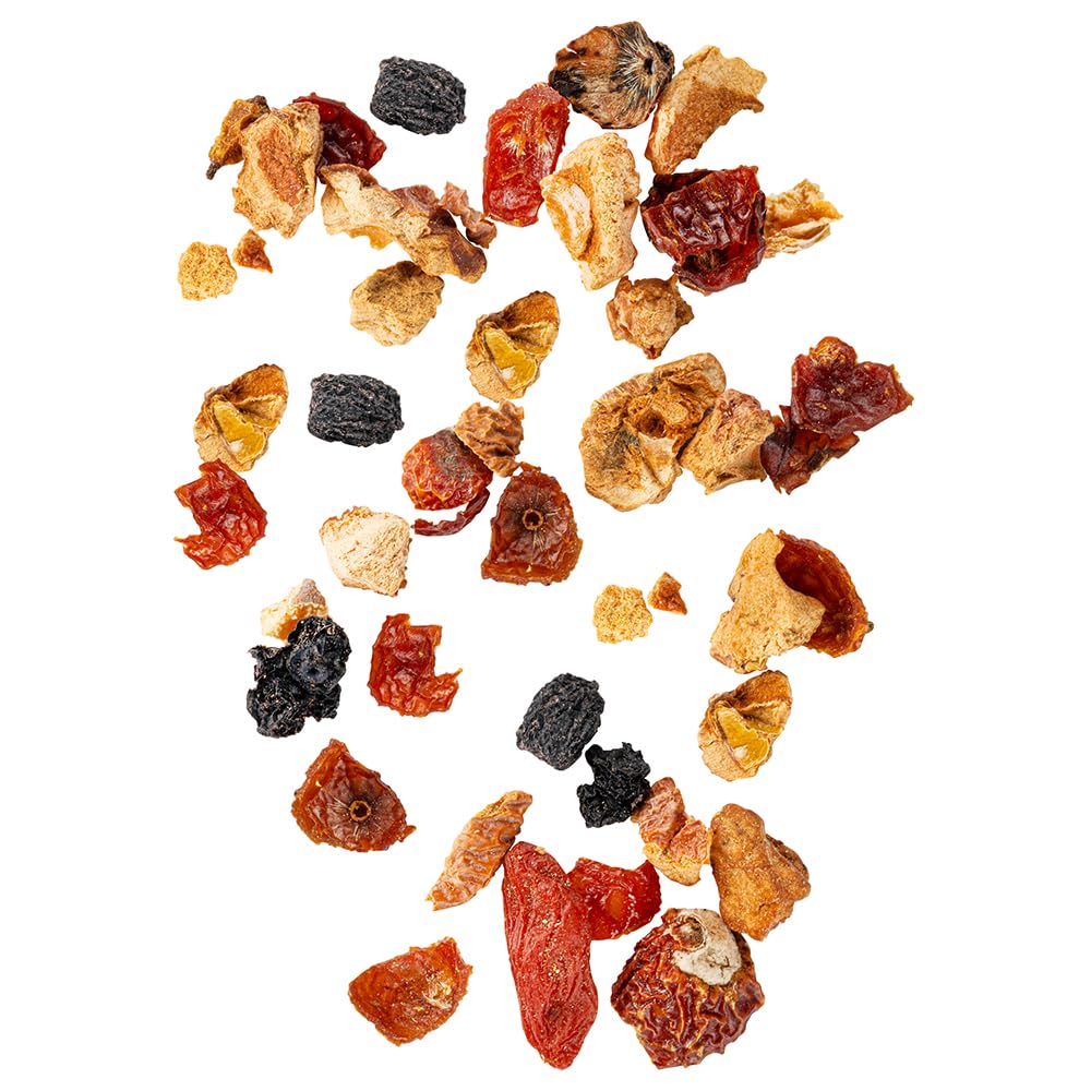 Bio Beeren & Früchte Mix für Hunde - Barf Futterzusatz - 175g | Obst, Beerenobst getrocknet, Multivitamine, Mineralien, Antioxidantien
